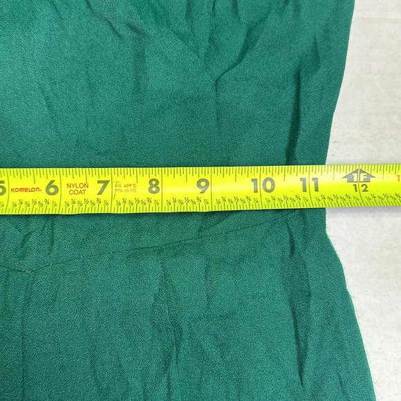 Reformation Mayer Green Emerald Jumpsuit Womens Size 0 Back Keyhole Festival - Picture 15 of 16